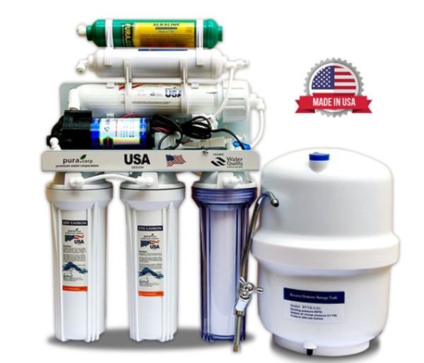 Purificador osmosis inversa 6 etapas con alcalino